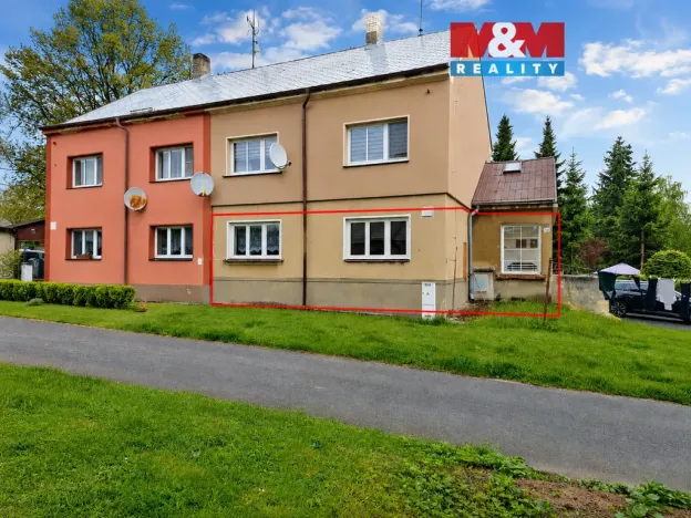 Prodej bytu 2+1, Lomnice - Týn, Mánesova, 71 m2