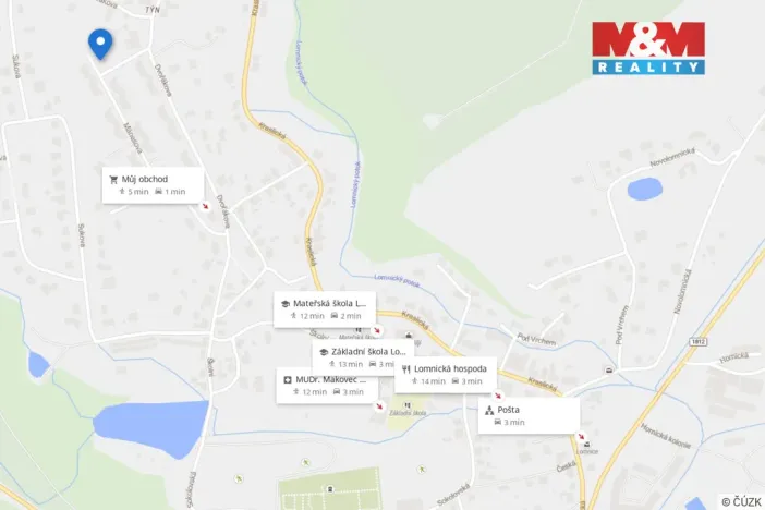 Prodej bytu 2+1, Lomnice - Týn, Mánesova, 71 m2