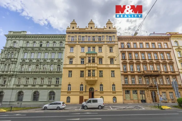 Pronájem bytu 1+kk, Praha - Nové Město, Legerova, 20 m2