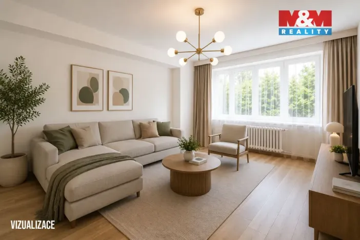 Prodej bytu 4+1, Ostrava - Moravská Ostrava, Zelená, 74 m2