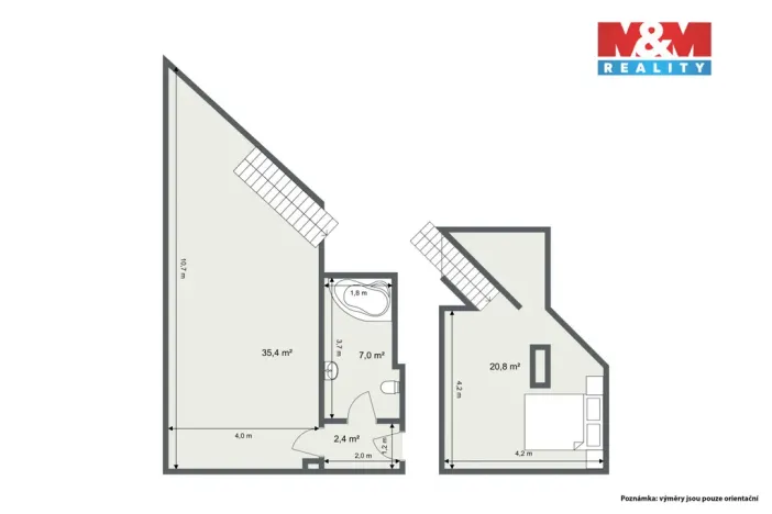 Prodej bytu 2+kk, Plzeň - Jižní Předměstí, Klatovská třída, 66 m2