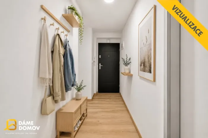Prodej bytu 2+1, Hodonín, Marxova, 48 m2