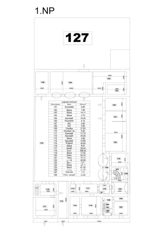 Pronájem kanceláře, Olomouc, Jilemnického, 660 m2