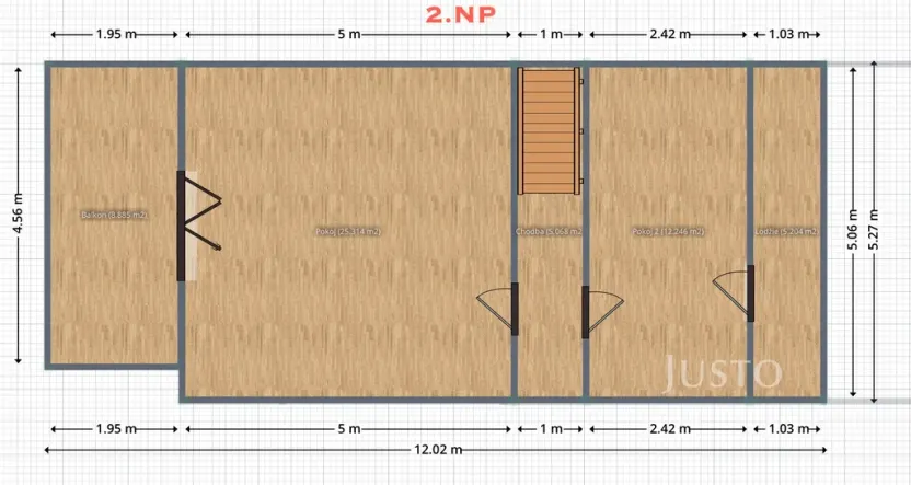 Prodej rodinného domu, Jakubovice, 68 m2