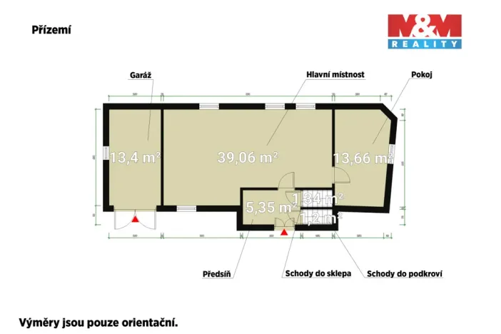 Prodej rodinného domu, Čeminy, 115 m2