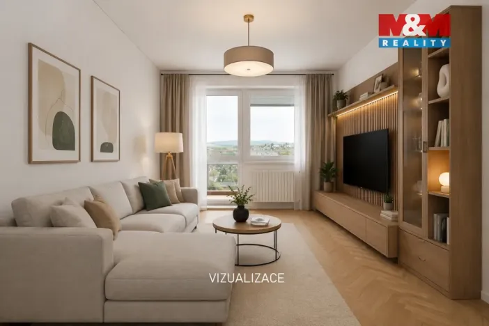 Prodej bytu 2+1, Ledeč nad Sázavou, Zdeňka Fibicha, 54 m2