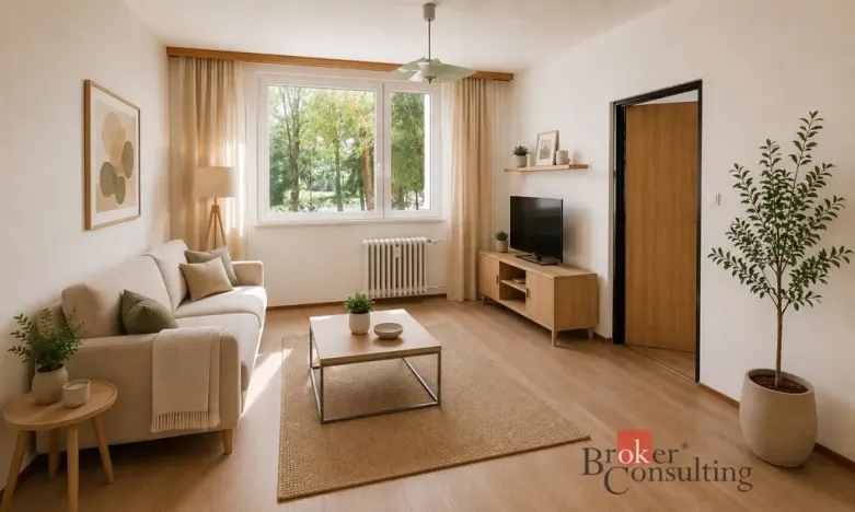 Pronájem bytu 1+1, Chomutov, Kyjická, 36 m2