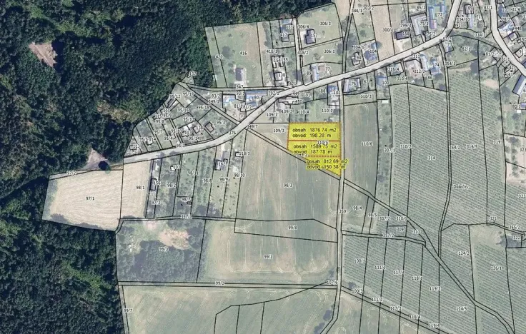 Prodej pozemku pro bydlení, Lipinka, 4373 m2