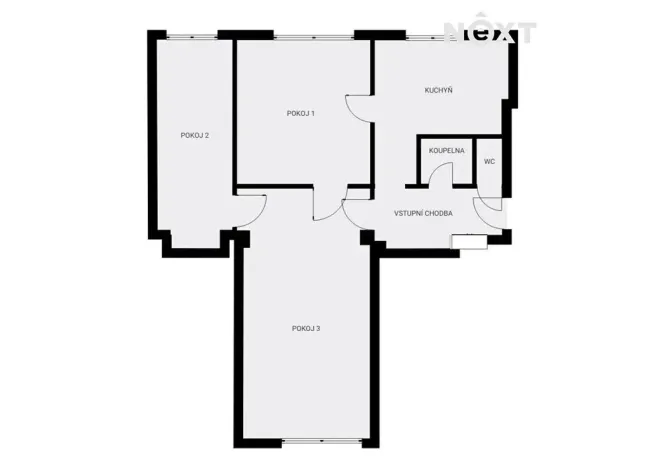 Prodej bytu 3+1, Jilemnice, Jaroslava Havlíčka, 64 m2