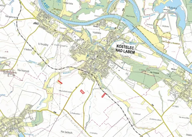 Prodej pole, Kostelec nad Labem, 13930 m2