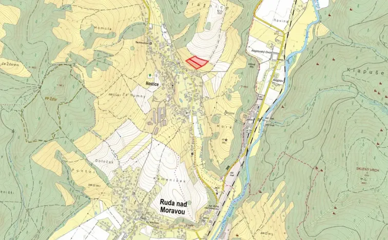 Prodej louky, Ruda nad Moravou, 11036 m2
