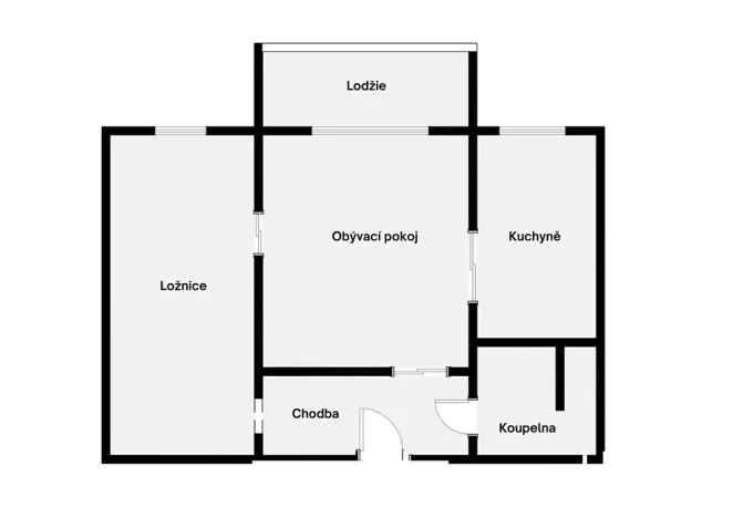 Prodej bytu 2+1, Olomouc, Zelená, 45 m2