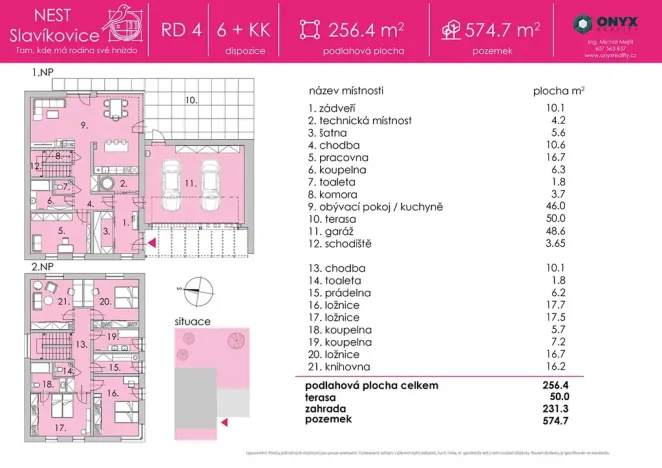 Prodej rodinného domu, Rousínov, Rolnická, 256 m2
