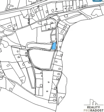 Prodej zahrady, Ústí nad Labem, Broskvoňová, 428 m2
