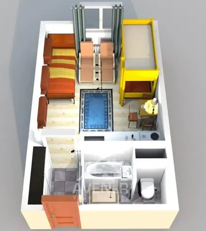 Prodej bytu 1+kk, Velké Hamry, 19 m2