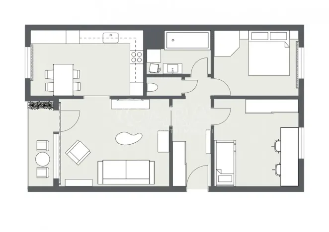 Prodej bytu 3+1, Česká Lípa, Na Jílech, 74 m2
