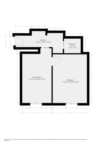 Pronájem bytu 2+kk, Praha - Libeň, Novákových, 43 m2