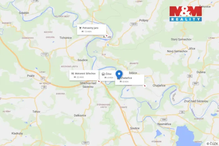 Prodej pozemku pro bydlení, Chabeřice - Čížov, 278 m2