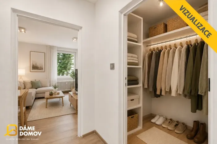 Prodej bytu 2+1, Uherský Ostroh - Ostrožské Předměstí, Sídliště, 54 m2