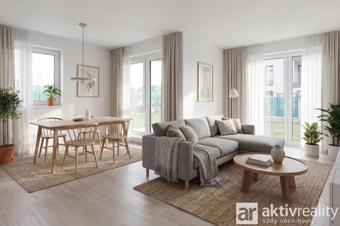 Pronájem bytu 1+kk, Přezletice, Pod Zahrady, 40 m2