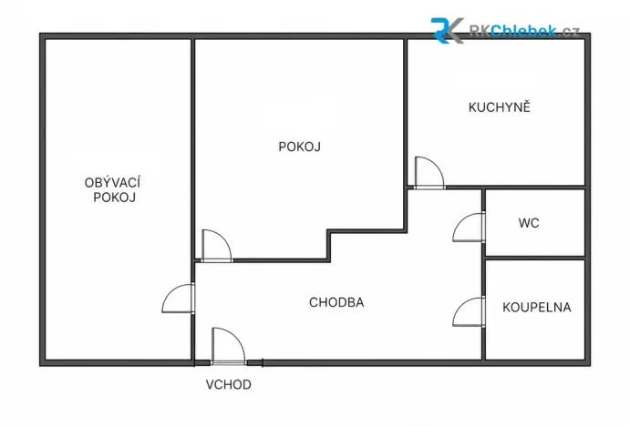 Prodej bytu 2+1, Frýdek-Místek, K Hájku, 51 m2