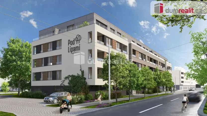 Pronájem bytu 1+kk, Pardubice - Bílé Předměstí, Štrossova, 41 m2