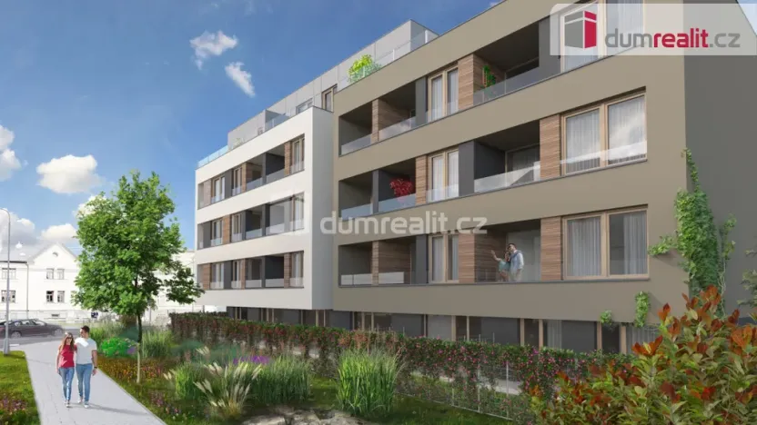 Pronájem bytu 1+kk, Pardubice - Bílé Předměstí, Štrossova, 41 m2