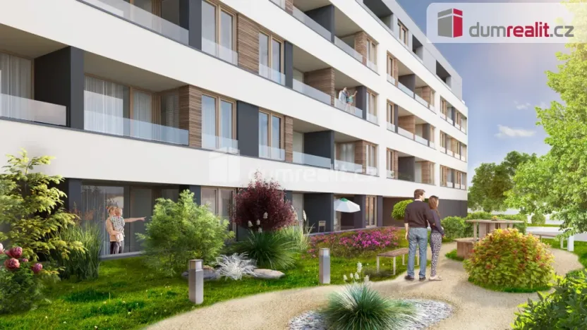 Pronájem bytu 1+kk, Pardubice - Bílé Předměstí, Štrossova, 41 m2