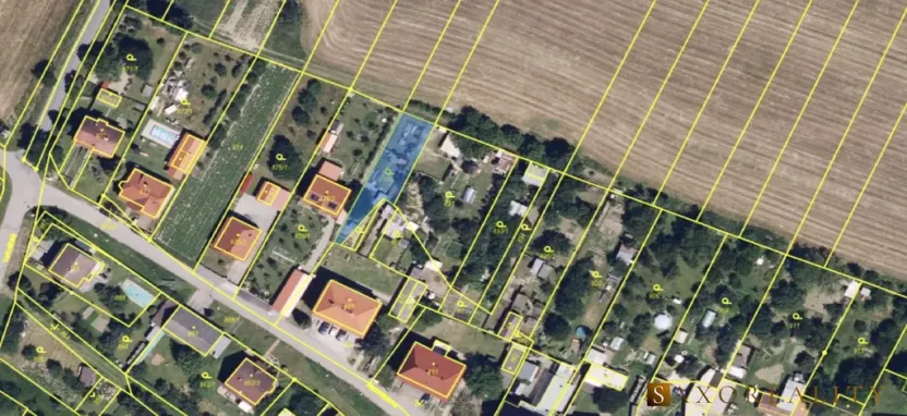 Prodej zahrady, Velký Újezd, Nechvátalova, 379 m2