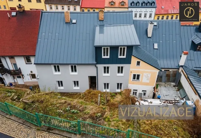 Prodej rodinného domu, Jáchymov, náměstí Republiky, 489 m2