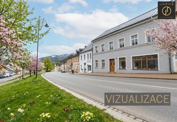 Prodej činžovního domu, Jáchymov, náměstí Republiky, 489 m2