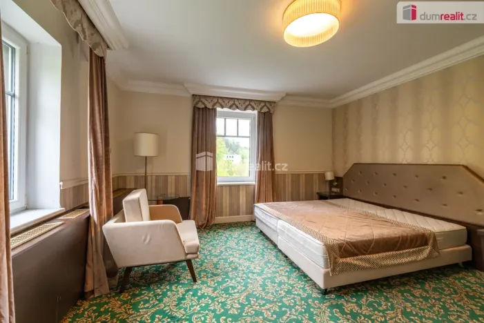 Prodej ubytování, Mariánské Lázně - Úšovice, Zeyerova, 4200 m2
