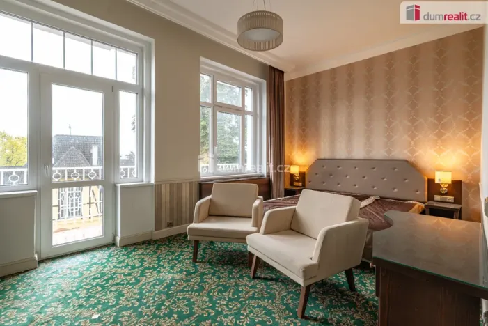 Prodej ubytování, Mariánské Lázně - Úšovice, Zeyerova, 4200 m2