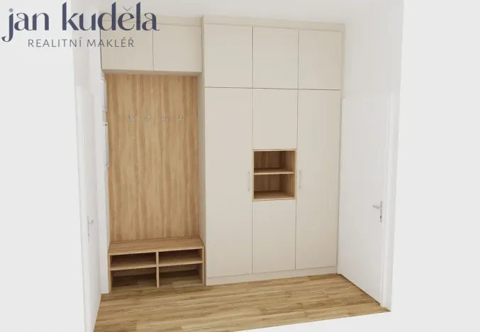 Pronájem bytu 1+kk, Brno, Komárovská, 33 m2