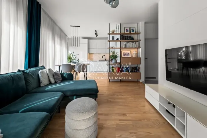 Pronájem bytu 3+kk, Praha - Karlín, Breitfeldova, 76 m2
