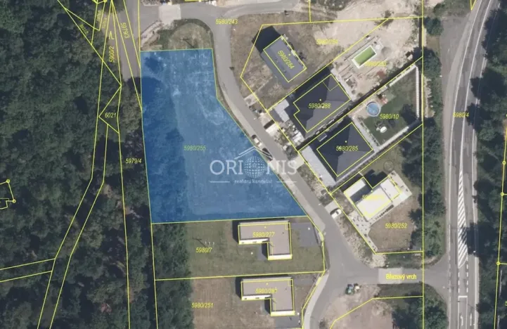 Prodej pozemku pro bydlení, Chomutov, Březový vrch, 2267 m2