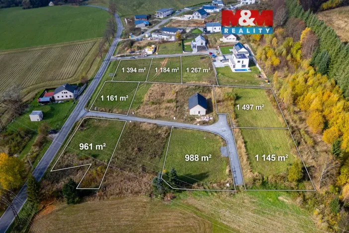 Prodej pozemku pro bydlení, Jeseník, 1394 m2
