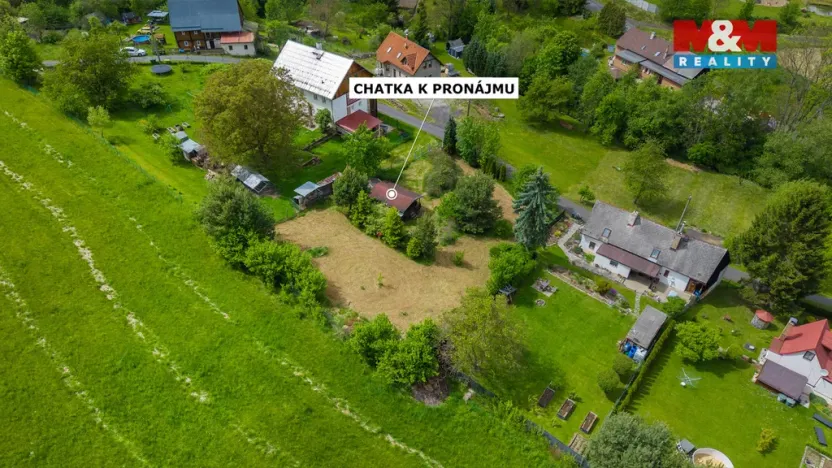 Pronájem zahrady, Huntířov, 1157 m2