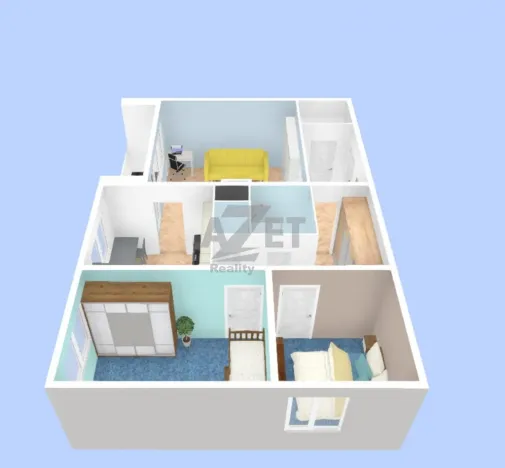 Prodej bytu 3+1, Český Těšín, Pod Zvonek, 68 m2
