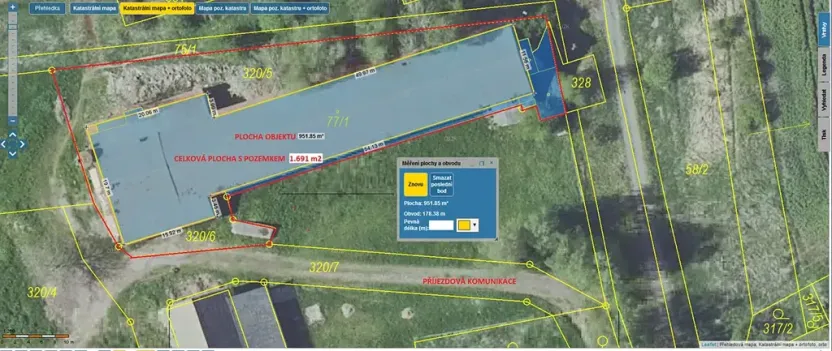 Prodej ubytování, Dolní Chvatliny, 1691 m2