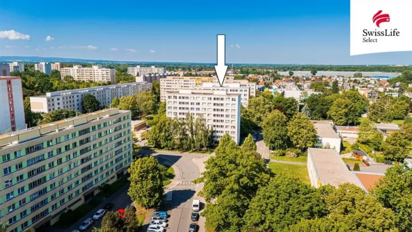 Prodej bytu 1+kk, Pardubice, Sluneční, 26 m2
