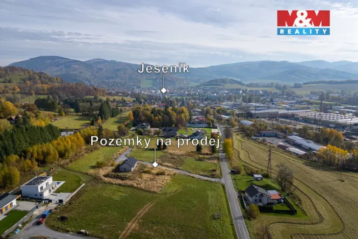 Prodej pozemku pro bydlení, Jeseník, 1184 m2