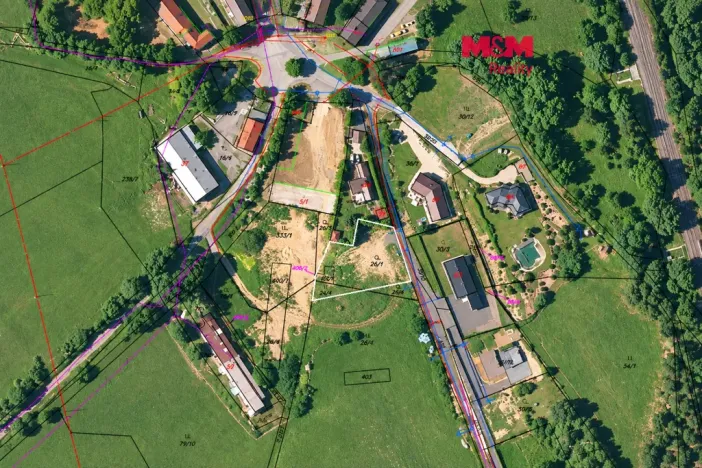 Prodej pozemku pro bydlení, Mariánské Lázně - Stanoviště, 1368 m2