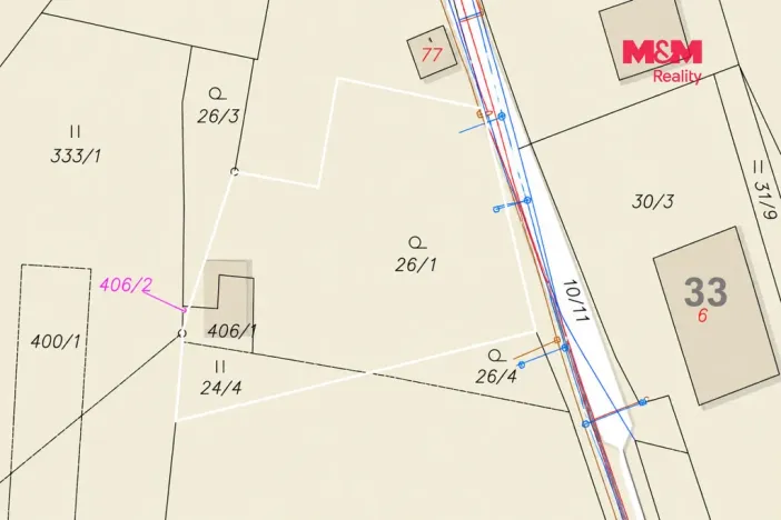 Prodej pozemku pro bydlení, Mariánské Lázně - Stanoviště, 1368 m2