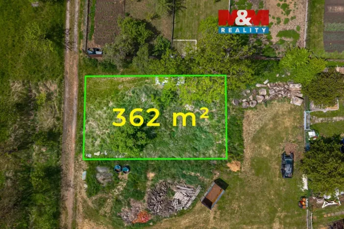Prodej zahrady, Oplocany, 362 m2