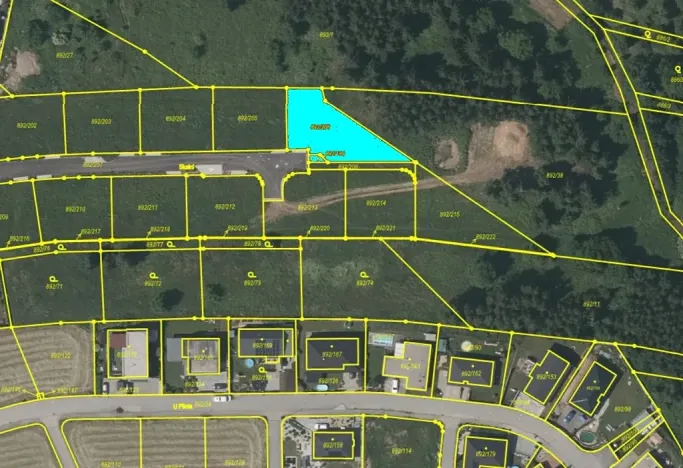 Prodej pozemku pro bydlení, Srubec, 632 m2