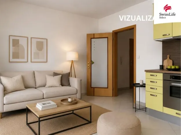 Pronájem bytu 1+kk, Kamenice, Ohradní, 33 m2