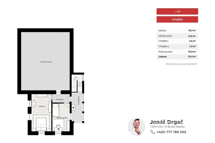 Prodej rodinného domu, Chleby, 303 m2