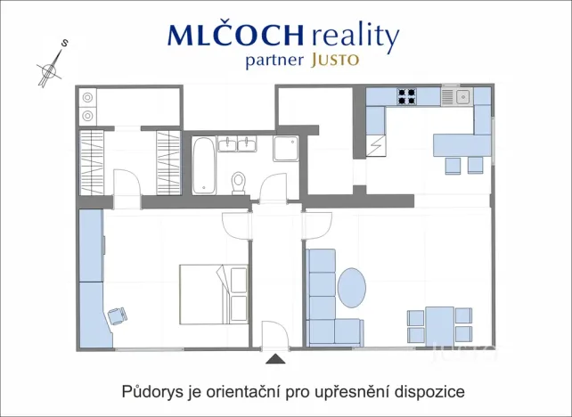 Prodej bytu 2+1, Brno - Lesná, Kosatcová, 80 m2