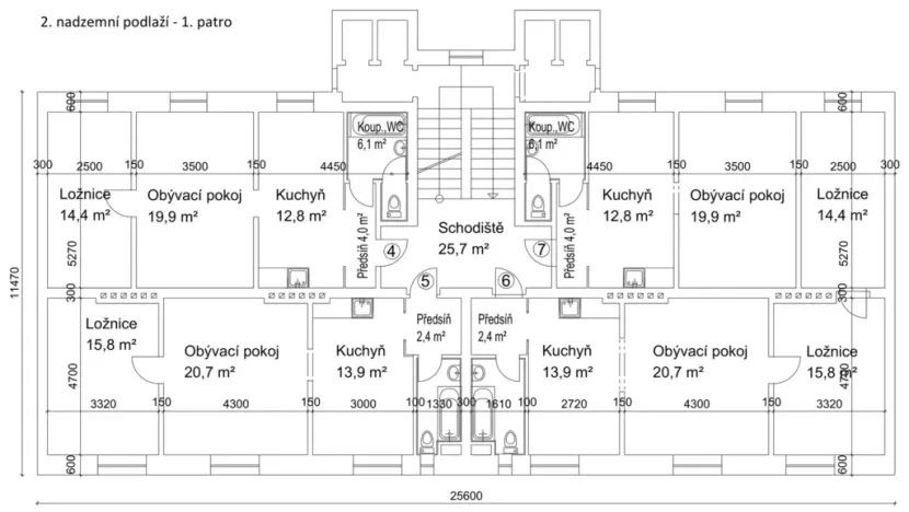 Prodej činžovního domu, Ústí nad Labem, Průmyslová, 797 m2
